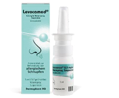 LEVOCAMED 0.5 mg/ml nasal spray suspension, 5 ml