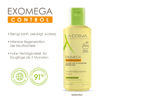A-DERMA EXOMEGA CONTROL softening shower oil, 200 ml
