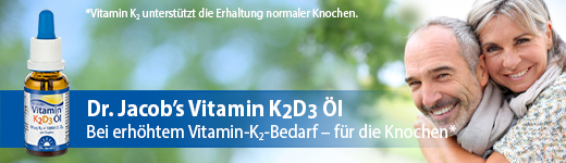 VITAMIN K2D3 oil Dr.Jacob's, 20 ml