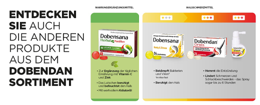 DOBENSANA Herbal Cherry Paste Vit.C & Zinc Pastil., 16 pcs