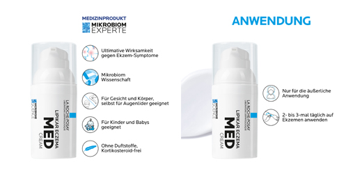 ROCHE-POSAY Lipikar Eczema MED Cream, 30 ml