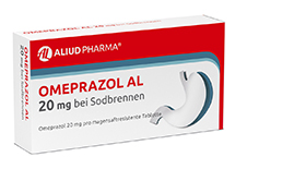 OMEPRAZOL AL 20 mg b.Sodbr.gastric juice tablets, 14 pcs
