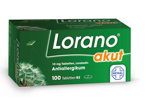 LORANO acute tablets, 100 pc