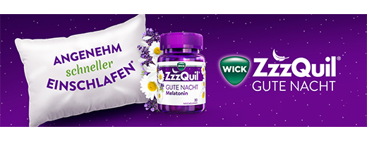WICK ZzzQuil Good Night Soft Rubbers, 30 pcs