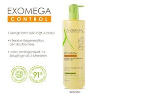 A-DERMA EXOMEGA CONTROL softening shower oil, 750 ml
