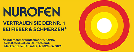 NUROFEN Junior Fever and Pain Juice Orange 40 mg/ml, 100 ml