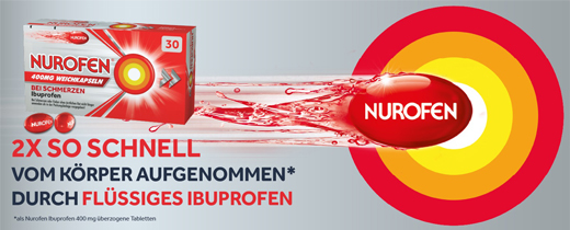 NUROFEN 400 mg soft capsules, 30 pcs