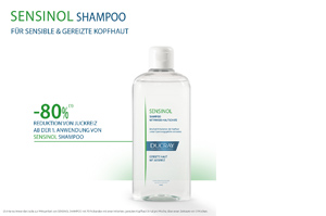DUCRAY SENSINOL Shampoo with Physio Skin Protection, 400 ml