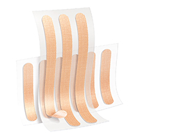 LEUKOPLAST Leukosan Strip sterile 6x38 mm/6x75 mm, 9 pcs
