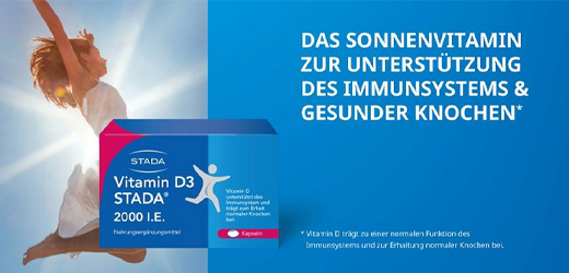 VITAMIN D3 STADA 2000 I.U. capsules, 60 pcs
