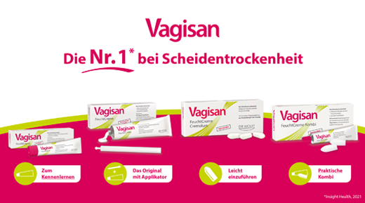 VAGISAN Moist cream with applicator, 50 g