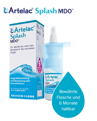 ARTELAC Splash MDO Eye drops, 1X10 ml