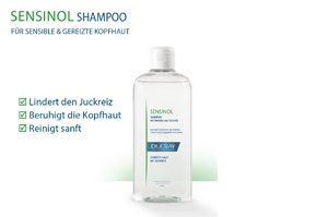 DUCRAY SENSINOL Shampoo with Physio Skin Protection, 400 ml