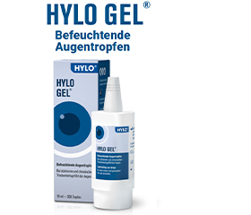 HYLO-GEL Eye drops, 2X10 ml