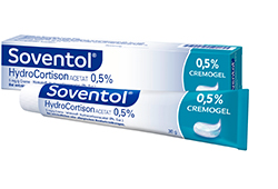 SOVENTOL Hydrocortisone acetate 0.5% cream, 30 g