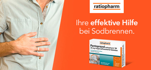 PANTOPRAZOL-ratiopharm SK 20 mg enteric-coated tablet, 7 pcs