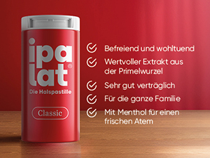 IPALAT Throat pastilles classic, 40 pcs