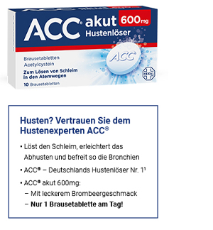 ACC acute 600 effervescent tablets, 10 pcs