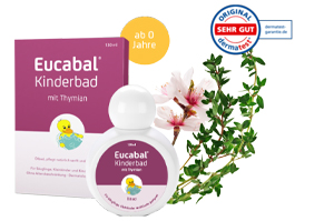 EUCABAL Children's Bath with Thyme, 7X5 ml