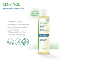 DUCRAY SENSINOL Cleansing oil/shower oil soothing, 200 ml