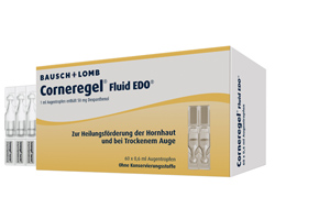 CORNEREGEL Fluid EDO Eye drops, 60X0.6 ml