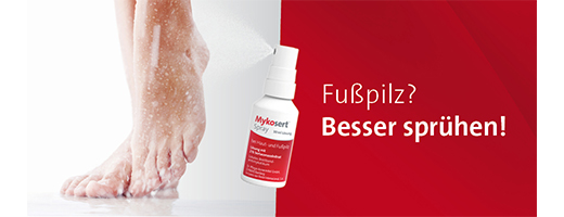 MYKOSERT Spray for skin and foot fungus, 30 ml
