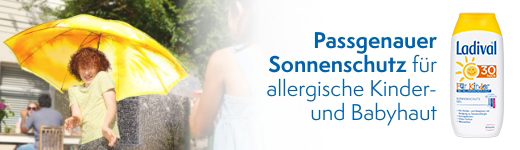 LADIVAL Children's allergic skin gel LSF 30, 200 ml