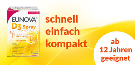 EUNOVA Vitamin D3 Spray, 8 ml