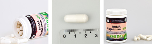 MAGNESIUM+300 capsules, 60 pcs