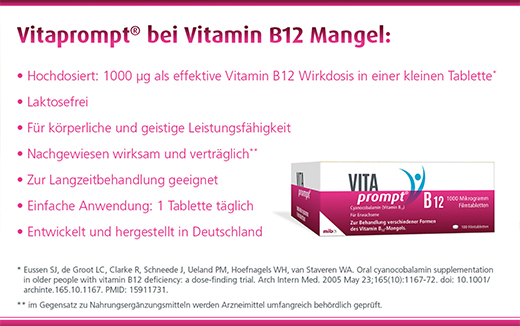 VITAPROMPT 1000 microgram film-coated tablets, 50 pcs