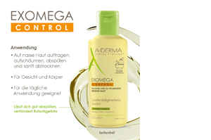 A-DERMA EXOMEGA CONTROL softening shower oil, 200 ml