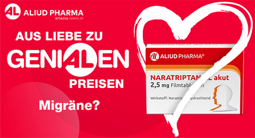 NARATRIPTAN AL acute 2.5 mg film-coated tablets, 2 pcs