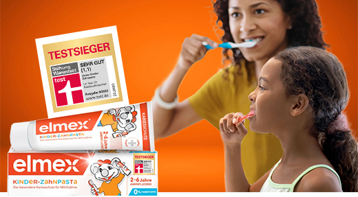 ELMEX Children's toothpaste folding box, 50 ml