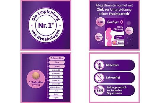 FEMIBION 0 Baby planning tablets, 84 pcs