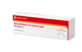 DICLOFENAC AL Pain gel 10 mg/g, 100 g