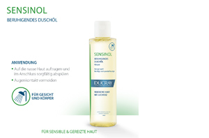 DUCRAY SENSINOL Cleansing oil/shower oil soothing, 200 ml