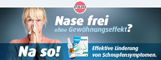 NASODIRECT Nasal spray with Captomucil, 20 ml
