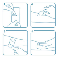 LEUKOMED skin sensitive sterile 8x10 cm, 20 pcs