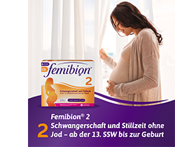 FEMIBION 2 Pregnancy+Lactation without iodine pills, 2X60 pcs