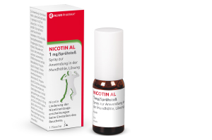 NICOTIN AL 1 mg/spray puff spray for application in the oral cavity, 1 pc