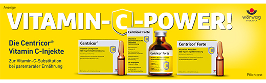 CENTRICOR Forte Vitamin C Amp. 200 mg/ml Inj. solution, 5X5 ml