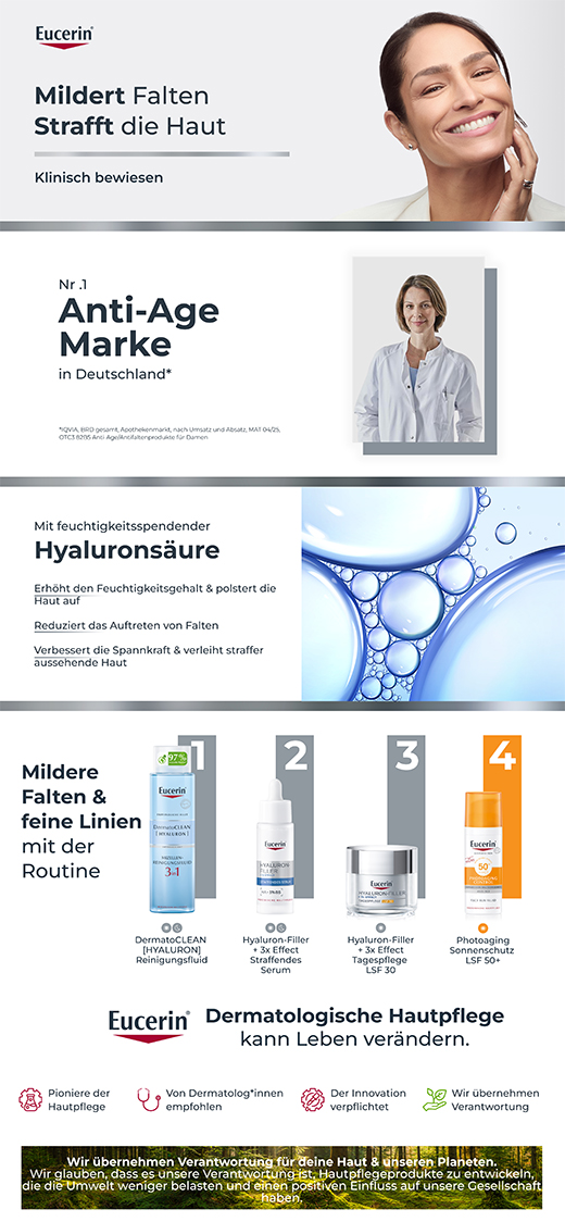 EUCERIN Anti-Age Hyaluron-Filler Day Normal/Mixed, 50 ml