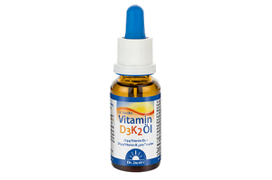 VITAMIN D3K2 oil Dr.Jacob's drops, 20 ml