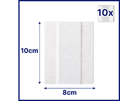 HANSAPLAST Sensitive plaster hypoallergenic 8 cmx1 m, 1 pc