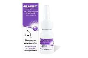 MOMEKORT 50 μg/spray nasal spray suspension 60 adults, 10 g