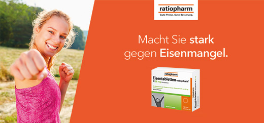 EISENTABLETTEN-ratiopharm N 50 mg film-coated tablets, 50 pcs