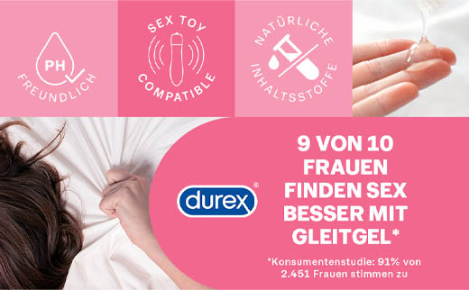 DUREX naturals lubricant gel extra sensitive, 100 ml