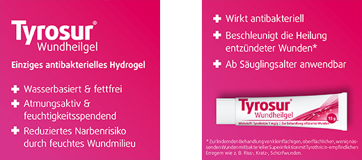 TYROSUR Wound healing gel, 5 g