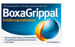 BOXAGRIPPAL Cold tablets 200 mg/30 mg FTA, 20 pcs