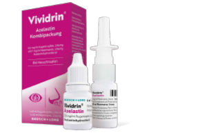 VIVIDRIN Azelastine combip. 0.5mg/ml ATR+1mg/ml NAS, 1 P